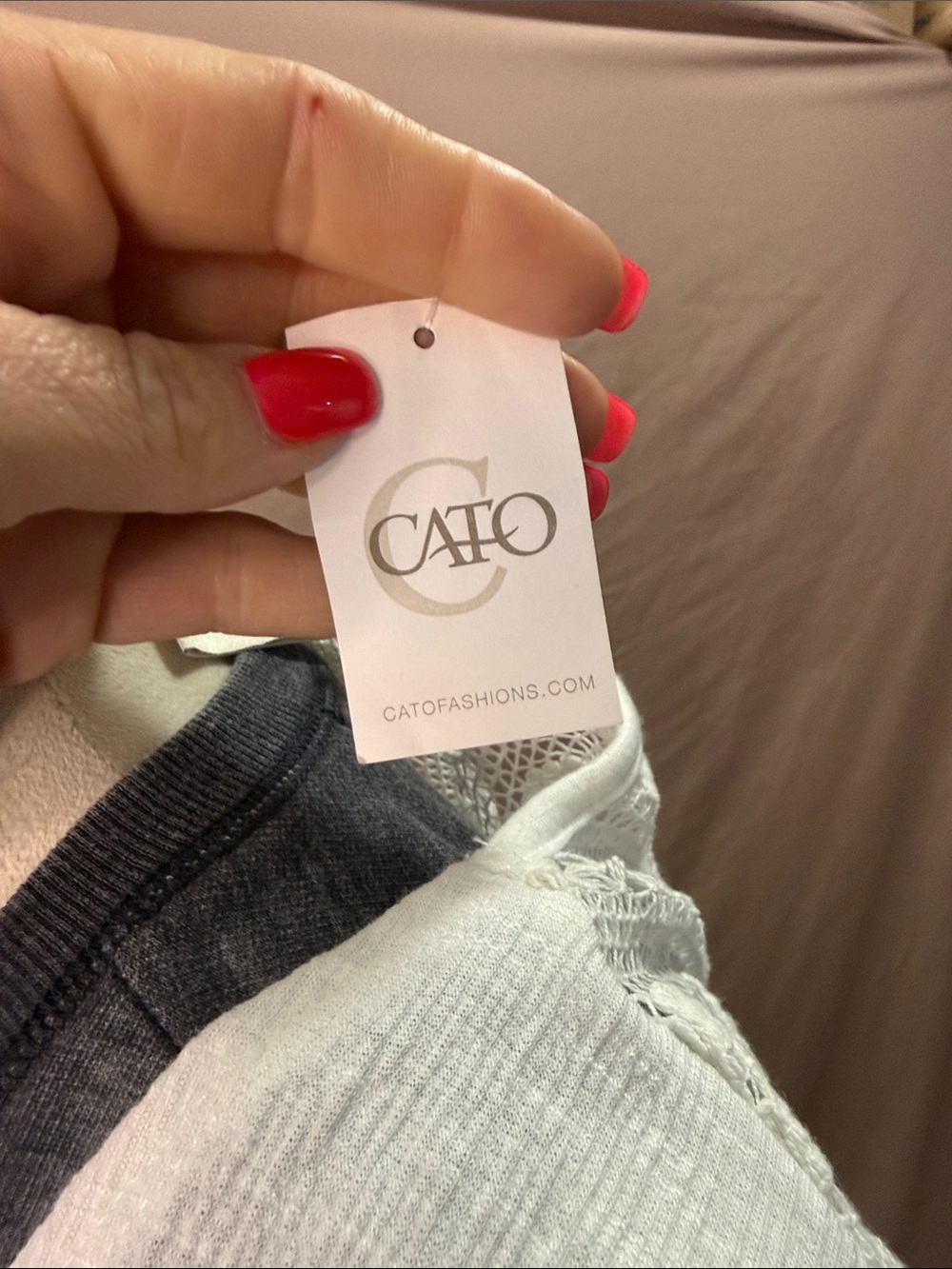 Cato White Crochet Kimono Swim Coverup - Picture 3 of 11